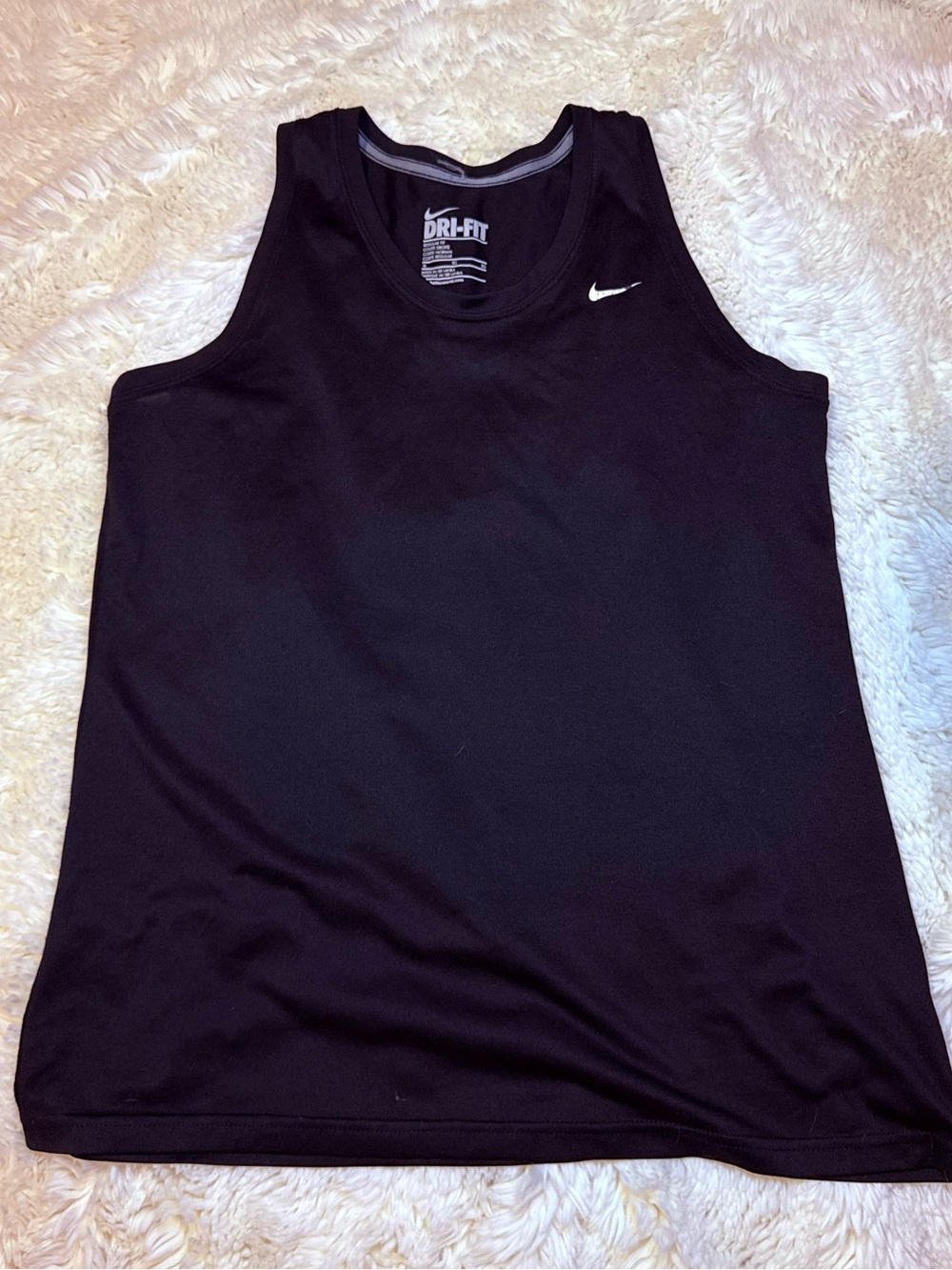 Nike Black Dri-FIT Women's XL Athletic Tank Top